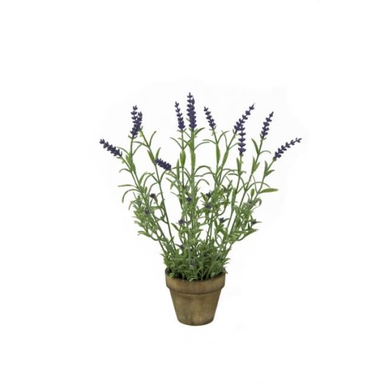 Potted Artificial Lavender Artificial Plants